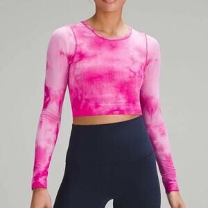 SZ 4 Lululemon Ebb To Street Long Sleeve